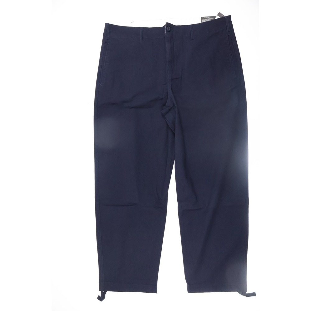 LCKR Relaxed Fit Utility Pants Navy Blue Solid XL NWT